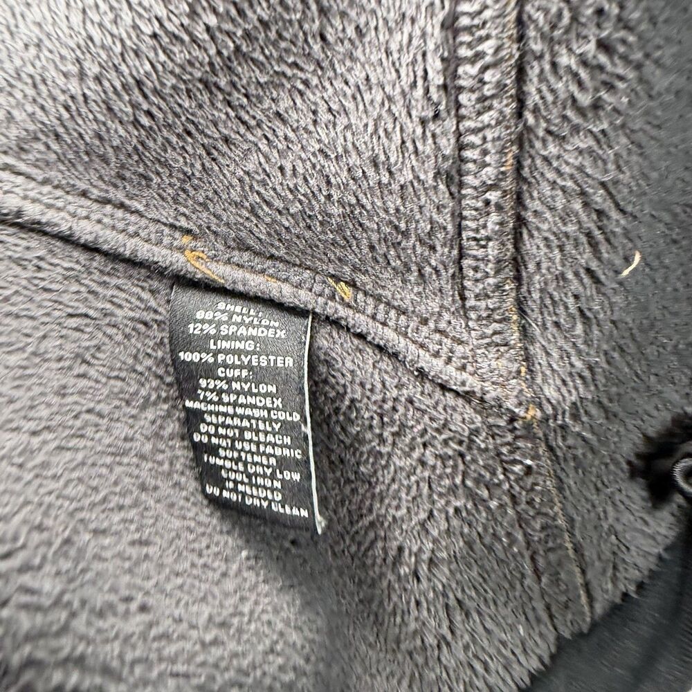 Eastern Mountain Sports Full Zip Fleece Lined Hooded Jacket Mens Large Brown - Picture 10 of 15